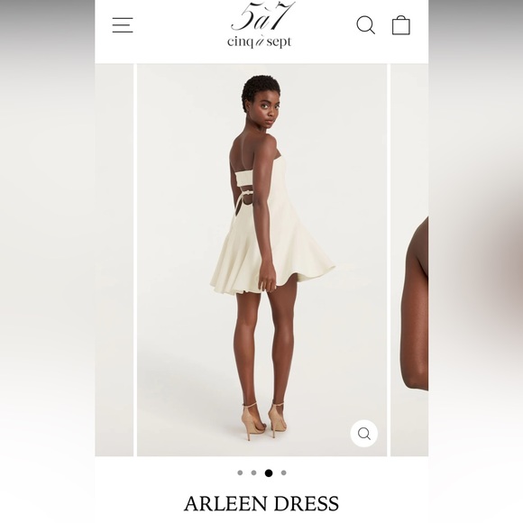 Cinq a Sept Arleen Strapless Dress size 2 - Picture 3 of 7